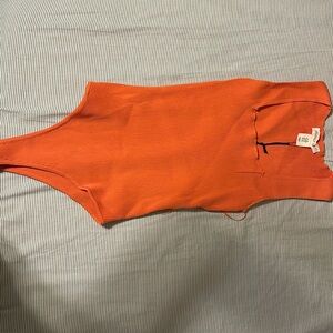 orange bodysuit from happily grey